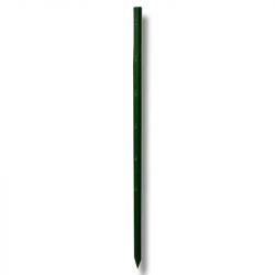 Stjärnprofilstolpe grön 115 cm slits/12cm