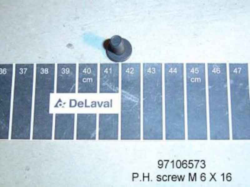 Läs mer om Skruv M6 X 14 reservdel klippmaskin DeLaval