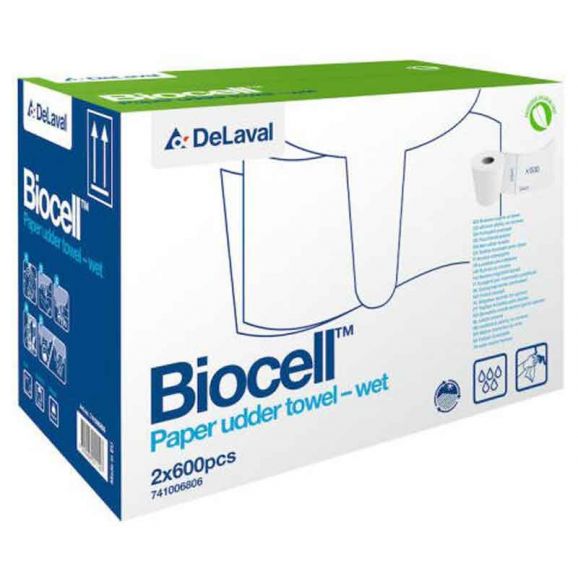 Biocell 10 rullar, fuktad juverduk