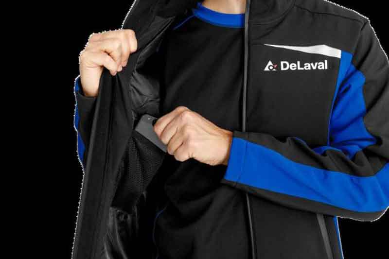 Läs mer om DeLaval softshell jacka - XL