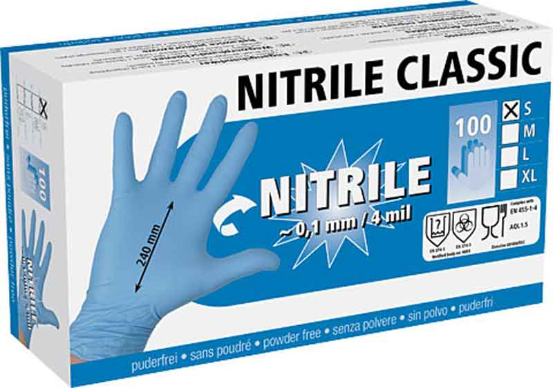 Läs mer om Nitril handske 100-p - X-Large
