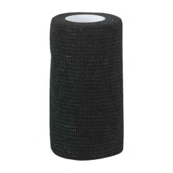 Självhäftande bandage 10cmx4,5m, svart