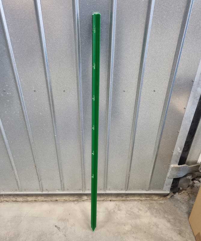 20 st. X-stolpe 600mm grön