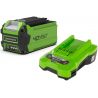 Startpaket GSK40B2 Greenworks Batteri (G40B2) och Laddare (G40C) 40V 2Ah 