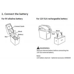 BA40 batteri aggregat (9/12 V) Gallagher