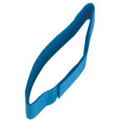 Vristband kardborrlåsning blå, 10-pack