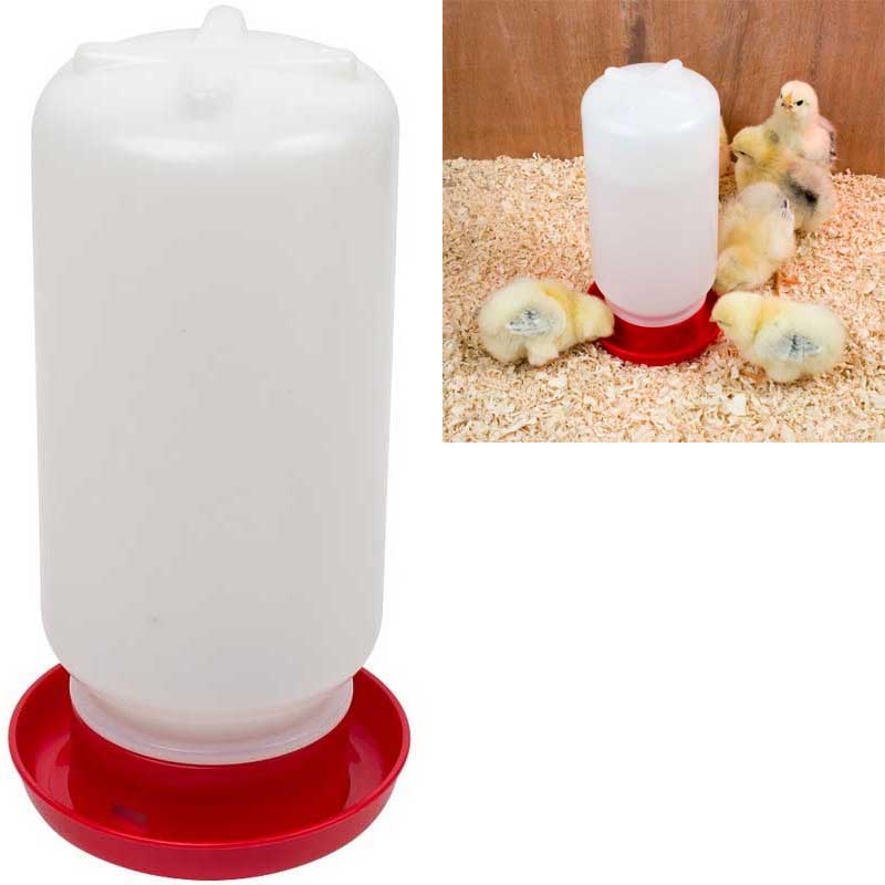 Vattenautomat till kycklingar och vaktlar 1 liter