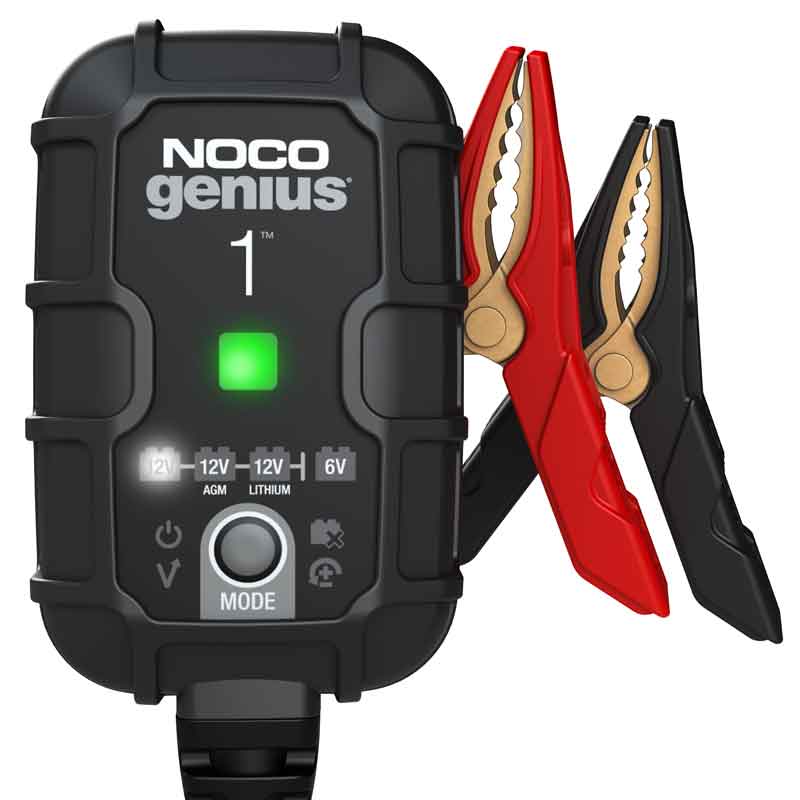 Läs mer om Noco Genius 1 Batteriladdare till 6V och 12V 1000mA