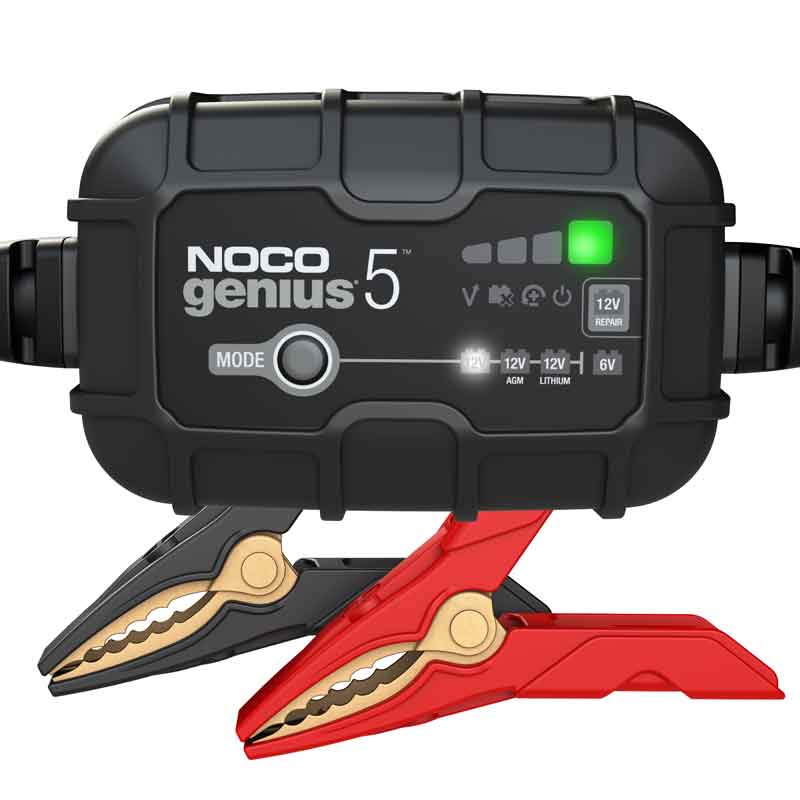 Läs mer om Noco Genius 5 Batteriladdare till 6V och 12V 5000mA