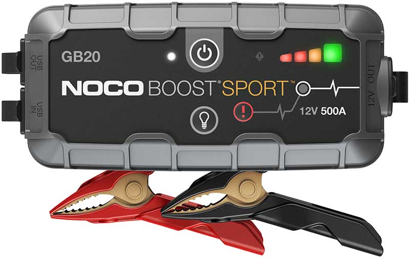 Läs mer om Noco Genius GB20 Boost Sport - Jump start till 12V blybatterier