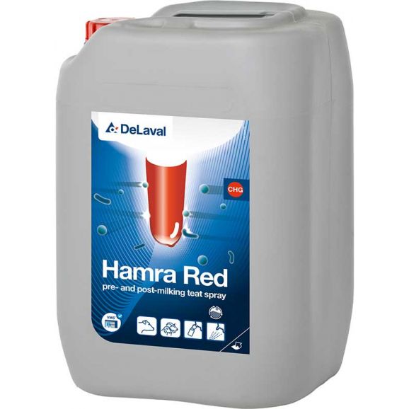 Hamra Red 20L färdigblandat Spendopp med Klorhexidin DeLaval