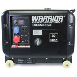 Dieselelverk 5500 Watt ATS 3-fas Warrior