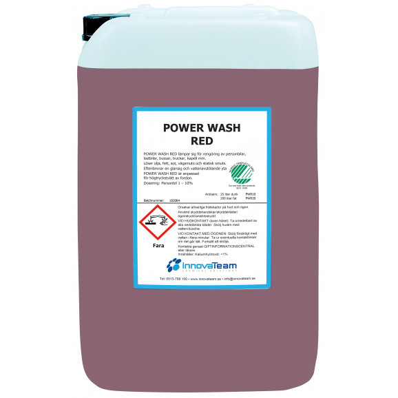 Power Wash Red 25L