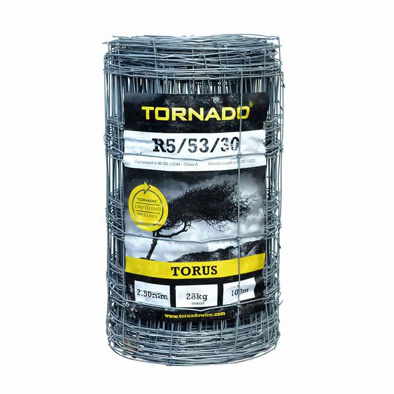 Läs mer om Tornado Torus nät R 5/53/30 100 m